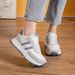 Sneakers Women's Thick Baseplate Shoes Women's Versatile Casual Student Velvet Running Shoes_vogvips.com