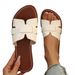 Women's Shoes Plus Size European American Style Flip Flops Summer New Beach Sandals Open Toe Flat Slippers For Women_vogvips.com