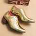 Gold Pointed High Heels Men's Shoes, Oversized Spring And Autumn Fashion Boots, Business Casual Leather Shoes For_vogvips.com