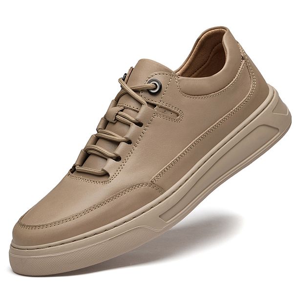 Men's Shoes Breathable Sot-soled Sneakers Low-top Men's Running Shoes Retro Casual Board Shoes_vogvips.com