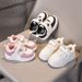Wholesale Children's Autumn New Boys' Sports Girls' Fleece-Lined Toddler Sneakers Winter Warm Kids' Shoes_vogvips.com