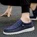 2025 New Lefu Light Canvas Casual Men's Shoes, Large 48, Slim Fit, Lazy Kick_vogvips.com