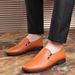 Casual Leather Shoes Men's Soft-soled Soft Leather Dad Shoes Men's Casual Shoes Lazy Shoes_vogvips.com