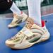 New High Quality Luminous Friction With Sound Breathable Anti-slip Real Combat Professional Basketball Shoes Men_vogvips.com