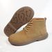 European Warm Series 24 Autumn Winter New Casual Martin Boots British Style Fashion Versatile Mid-top Brown Outdoor Men's Shoes 8909_vogvips.com