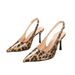 Wild And Fashionable Leopard Print Cross-border Foreign Trade High-heeled Shoes, 2026 New Model, Pointed Toe, Stiletto_vogvips.com