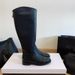26ss New ChaneI Style Knight Over-the-Knee Long Round Toe Low Slimming High Tube Chunky Heel Back Zipper Women's Boots_vogvips.com
