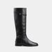 Women's Shoes Boots Small Gold Buckle Long Boots Women's Korean Version Of High Top Knight Boots Not Above The Knee Straight Niche Fashion Boots_vogvips.com