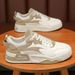 Spring New Breathable Men's Versatile Little White Thick Sole Sports Casual Board Dad Trendy Shoes_vogvips.com