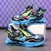 Boys' Leather New Button Sports Shoes Autumn Soft And Light Children's Shoes Boy Student Mecha Running Shoes_vogvips.com