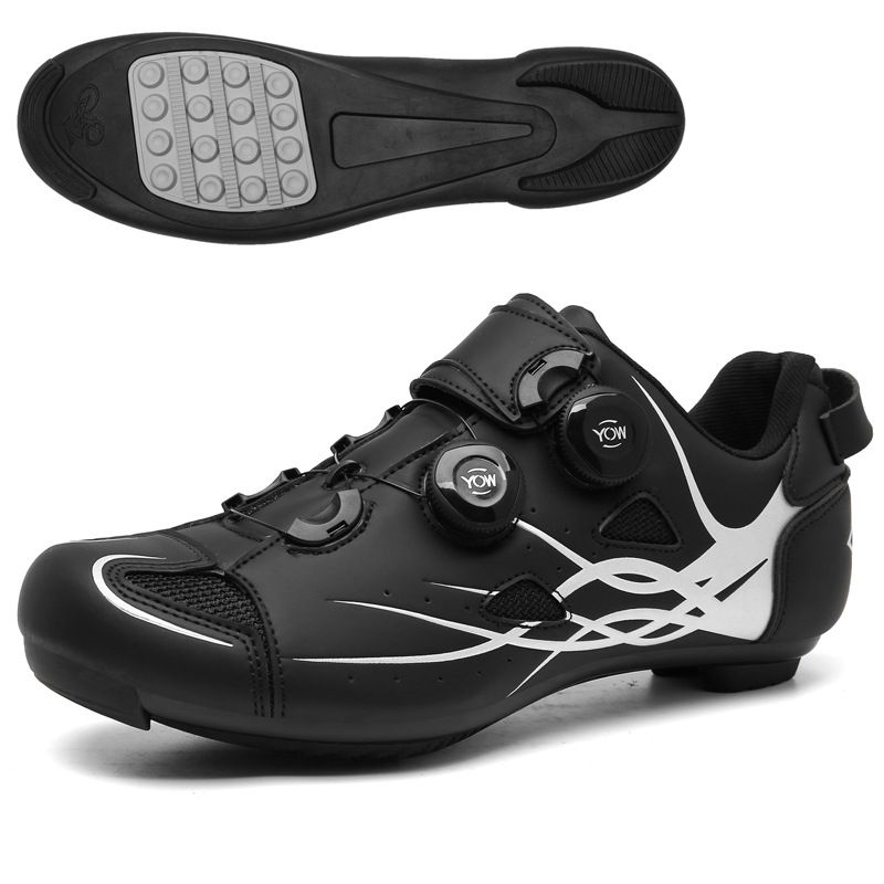 New Cycling Shoes With Lock Road Bike Shoes Mountain Bike Shoes Outdoor Men And Women Large Size Lock Shoes_vogvips.com