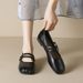French Mary Jane Shoes With Fairy Style Light Mouth Soft Sole Single Shoes_vogvips.com