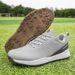 Waterproof Spikeless Golf Shoes, Comfortable Men Golf Sneakers Outdoor No-Slip Walking Footwears_vogvips.com