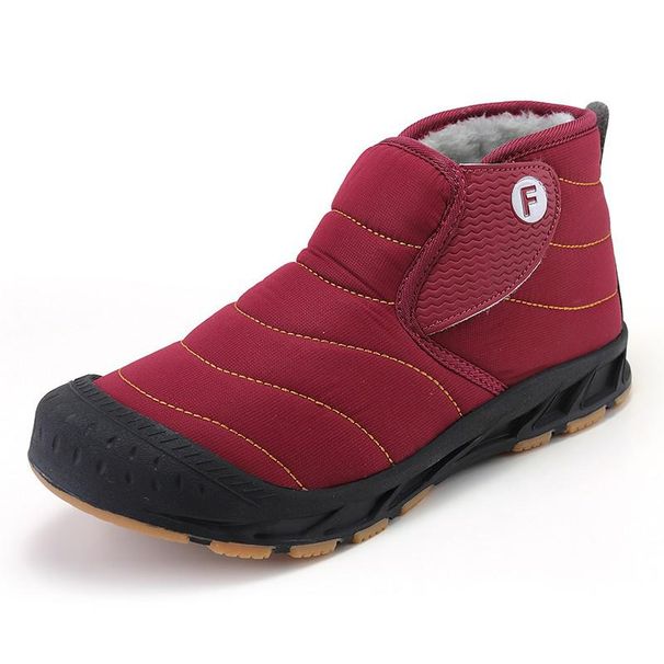Winter Men Snow Boots Warm Fur Big Size 36-47 Unisex Ankle Boots Long Plush Outdoor Mens Sneakers Waterproof Male Casual Shoes_vogvips.com
