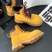 6005 British Style Men's Yellow 2025 Autumn New Classic Super Popular Street Casual Genuine Leather Martin Boots_vogvips.com