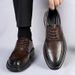 Leather For Spring Business Dress With A High-end Feel, Casual Commuting Leather Soft Sole, Black Men's Wedding And_vogvips.com