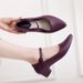 Fashionable New Women's With Shallow Mouth, Low To Medium Heel, Non-slip, Korean Style, Breathable Plastic, Suitable For_vogvips.com