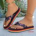 Ladies Flip Flops 2025 Summer Simple Fashion Multicolour Pinch Toe Flat Sandals Women Outdoor Wear Beach Shoes Size 37-42_vogvips.com