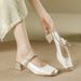 New Chinese-style Mary Jane For Women, 2026 New Model, Printed Closed-toe Slippers, Summer One-strap Outdoor Slippers_vogvips.com