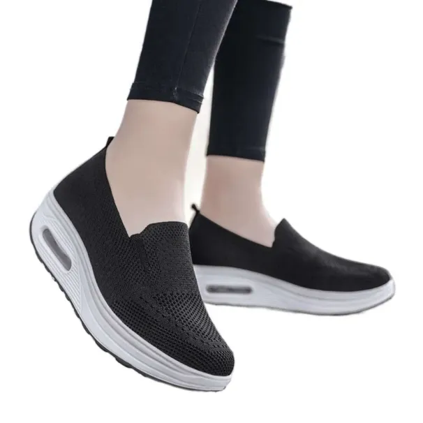 GDRGHJN Thin Design Women's Sports Mesh Surface Breathable Material Running Sneakers Walking Air Cushion Casual Shoes_vogvips.com