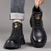 Autumn New Hot-Selling High-Top Martin Large Size Outdoor Casual Genuine Leather Men's Work Boots_vogvips.com
