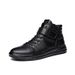 Martin Boots Men's Tooling Boots Medium Boots High Top Cotton Shoes Snow Boots Men's Leather Shoes Men's Shoes_vogvips.com