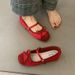 French Style Dress With Mary Jane Single Shoe 2025 New Summer Evening Breeze Gentle Temperament Bean Versatile Women's_vogvips.com