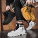 European Warm Series Martin British Style Short Mid-Cut Men's Work Boots Autumn Winter High-Top Trendy Shoes_vogvips.com