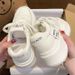 Thick-soled All-match High-heeled White New Spring Hot-selling Sports For Women, Niche Design Sneakers, Fashionable_vogvips.com
