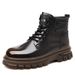 Outdoor Casual Thick Soled High Top Shoes Workwear Retro Martin Boots_vogvips.com