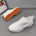 Men's 2026 New Trendy Summer Versatile White Sneakers For Stylish Young Men, Breathable Soft-soled Sports Casual Shoes_vogvips.com