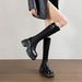 19233-2 Thick-Soled High Women 2025 Autumn Winter New Belt Buckle Over-the-Knee Long Boots With Wide Back Zipper For_vogvips.com