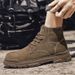 New Leather Spring Men's Shoes High-top Men's Heightening Tooling Martin Boots_vogvips.com