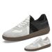 Retro Leather Color Matching Platform Casual Sports Board Shoes Dexun Flying Weaving Breathable Mesh Men's Shoes_vogvips.com