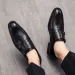 Mens Dress Mon Casual Leather Formal Fashion Wedding Designer Loafers Oxfords Business Shoes For Men With Free Shipping_vogvips.com