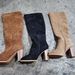 Over-the-Knee For Women 2020 New Thick High Heel Petite Slimming Suede Boots With Side Zipper Long Autumn Winter_vogvips.com