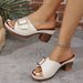 Cross-border Manufacturer In-stock Women's 2026 New High-heeled Fashionable Outdoor European And American Style Sandals_vogvips.com