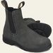 HPIOPL Women's Chelsea Boots - Breathable PU Upper, Comfortable EVA Insole, Round Toe, Low Heel, Casual & Stylish For All Seasons (Black/Grey/Brown)_vogvips.com