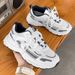 Men's Breathable Mesh Running Shoes- Lightweight Casual Sneakers With Anti-Odor Technology, Round Toe Design, Low-Top Sports Shoes For Youth_vogvips.com