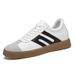 Invisible Height-increasing Men's Shoes German Training Shoes Men's Leather Casual Board Shoes Work White Shoes_vogvips.com