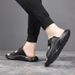 New Summer Versatile One-piece Slippers Resistant Lightweight For Men, Cool And Non Slip Outdoor Casual Sandals_vogvips.com