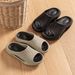 Men’s Shoes Thick Soled Sports Slippers For Men Wear Resistant Non Slip And Shock Absorbing Beach Slippers Outdoor Breathable Running Slippers For Men_vogvips.com