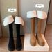 Thick-Soled Snow High Tube Riding Boots, 2024 New Versatile Two-Way Wear For Petite Women, Over-the-Knee Long Boots_vogvips.com
