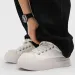 black And White Thick Soled Sneakers Women New Breathable Height Increasing Casual Sports Shoes Men_vogvips.com