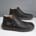 European Warm Series Autumn And Winter New Mid-top Martin Large Size Slip-on Leather Hand-stitched Business Men's Boots_vogvips.com