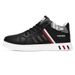 Men's New Summer White Korean Version Trendy Mid Top Board Teenagers Casual Sports Trend Shoes For Men_vogvips.com