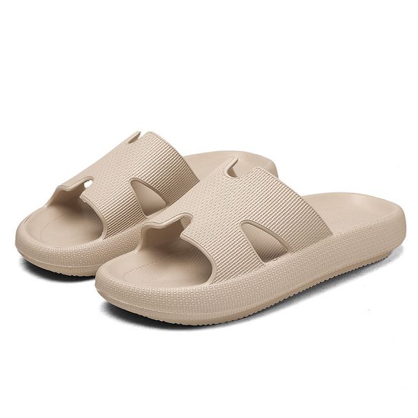Bebealy Women Slippers Summer Outdoor Slippers Casual Beach Sandals Women EVA Flat Sandals Indoor Shower Slippers Home Slippers_vogvips.com