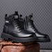 European Warm Series New Winter Snow With Fleece Lining, Warm Martin Boots For Men, Wool High-Top Men's Shoes, Cotton Shoes_vogvips.com