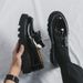 Suitable For All Seasons 2026 Four Seasons Fashion Large Size Leather Versatile Men's Platform Thick Sole Height Increasing Tassel Business_vogvips.com