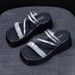 Small Thick-bottomed Cool Slippers, Female New Two Wear Height-increasing Fairy Wind Beach, Wearing Female Cool Slippers_vogvips.com